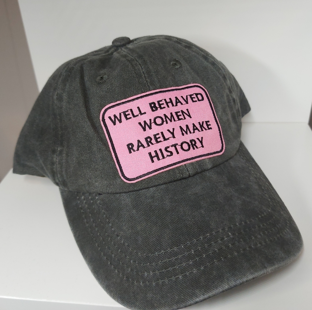 Black and Pink Women's Cap